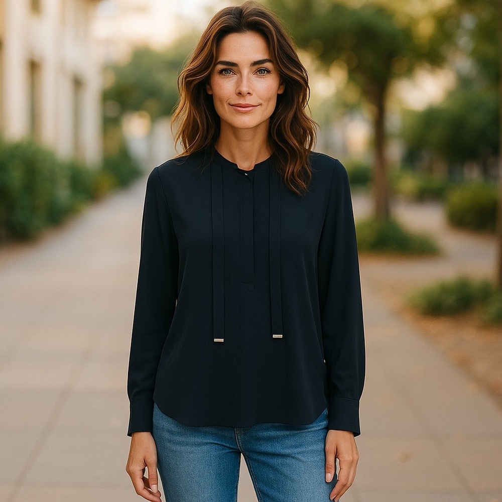 White House Black‎ Market Blouse size 8